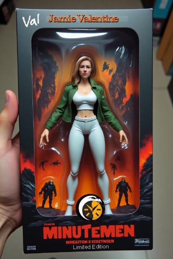 Jamie Valentine figurine concept