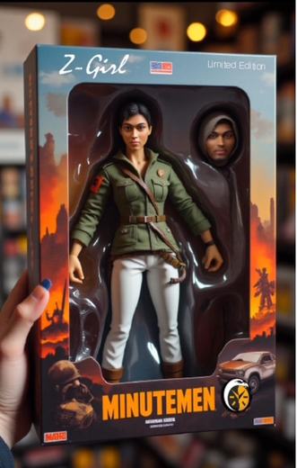 Zoya “Z-Girl” Zynchenko figurine concept